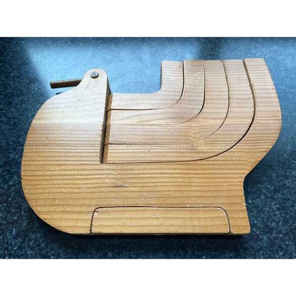 Vtg Wooden Bird Candelabra Scandinavian-Style Swing Arm Candelabra Mid Century - Picture 10 of 10